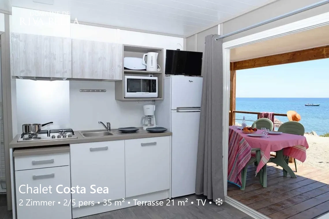 Location naturiste Corse - Chalet Costa Sea 05